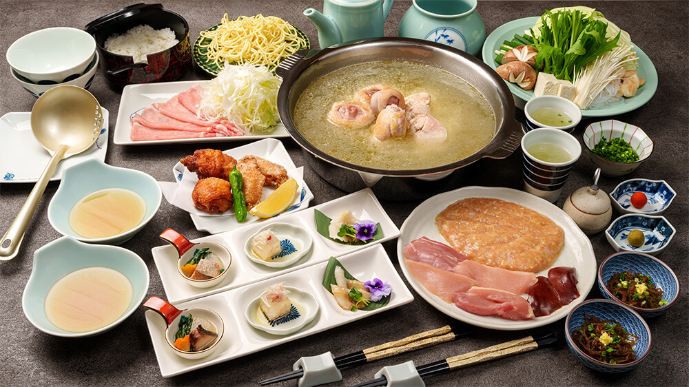 博多水炊きコース 4,800円（税込）