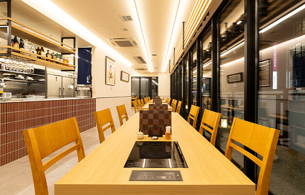 総席数最大36席