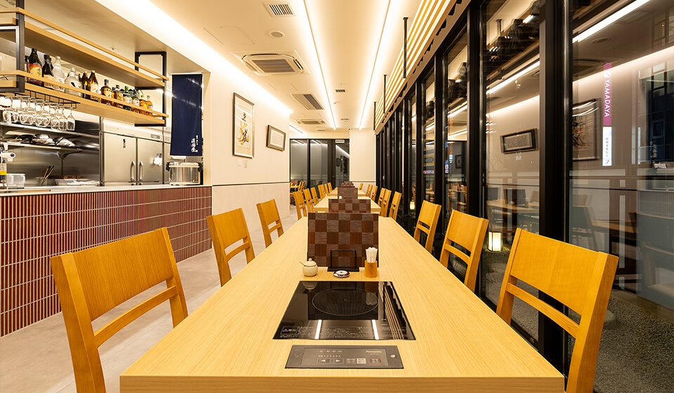 濵田屋天神 店内写真